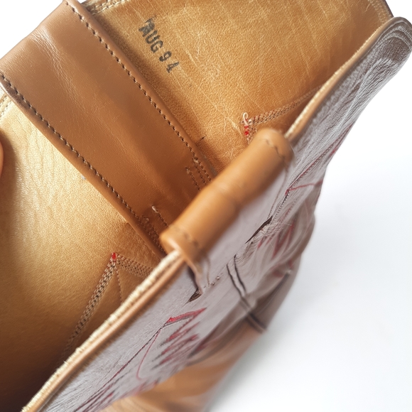 Austin Hall Boot Co Cowboy Western Boots - Picture 4 of 7